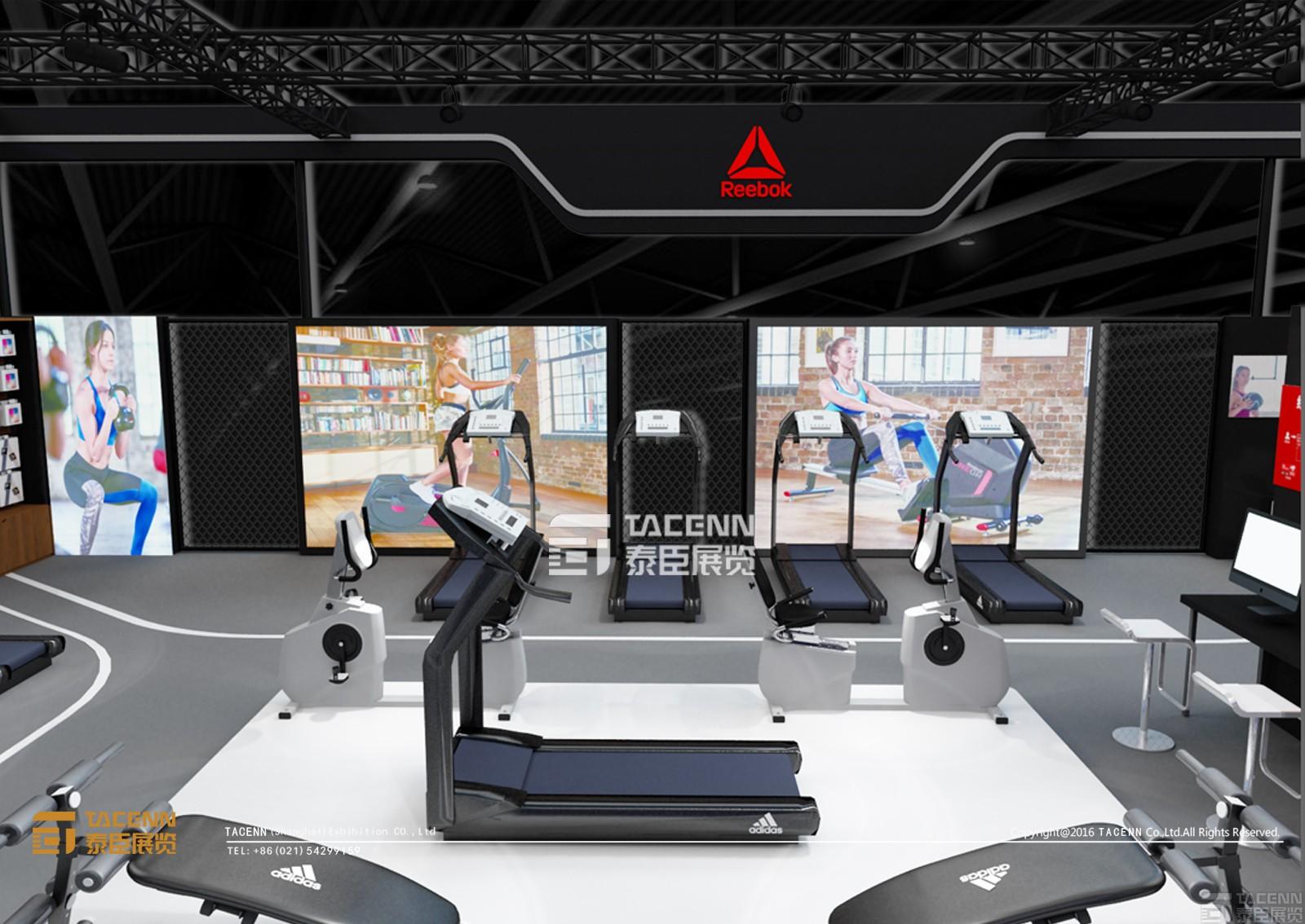 阿迪達(dá)斯運動器械展