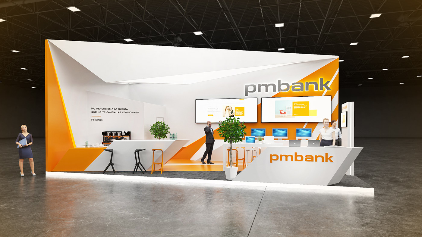 兩面開口展臺設(shè)計