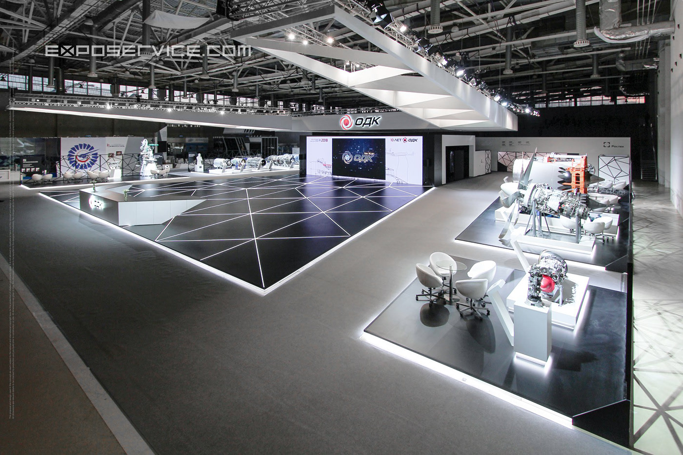 DAK國外展臺搭建設(shè)計(jì)案例