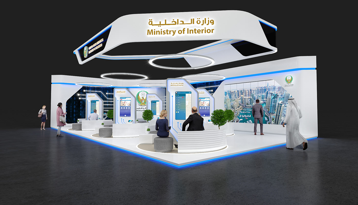 展會(huì)展臺設(shè)計(jì)案例