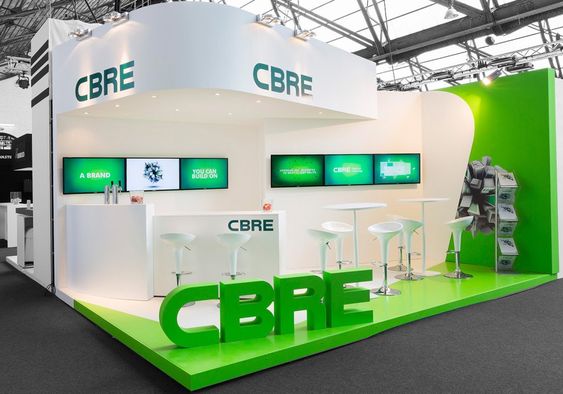 CBRE展臺(tái)設(shè)計(jì)